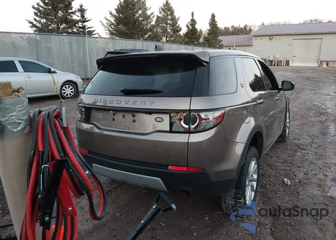 2017 Land Rover Discovery Sport Hse from USA, damaged, VIN SALCR2BG6HH668304
